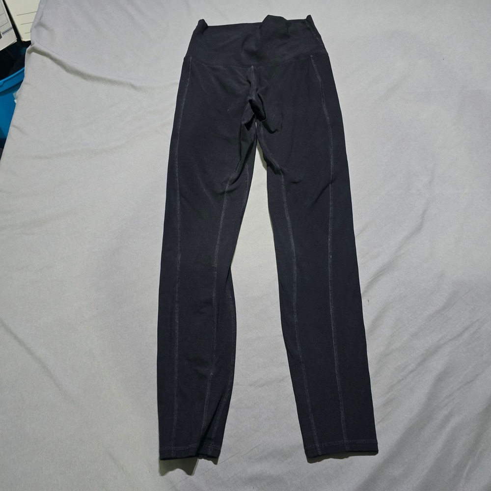 Alphalete Leggings Women Size M Black High Waisted Full Length Activewear